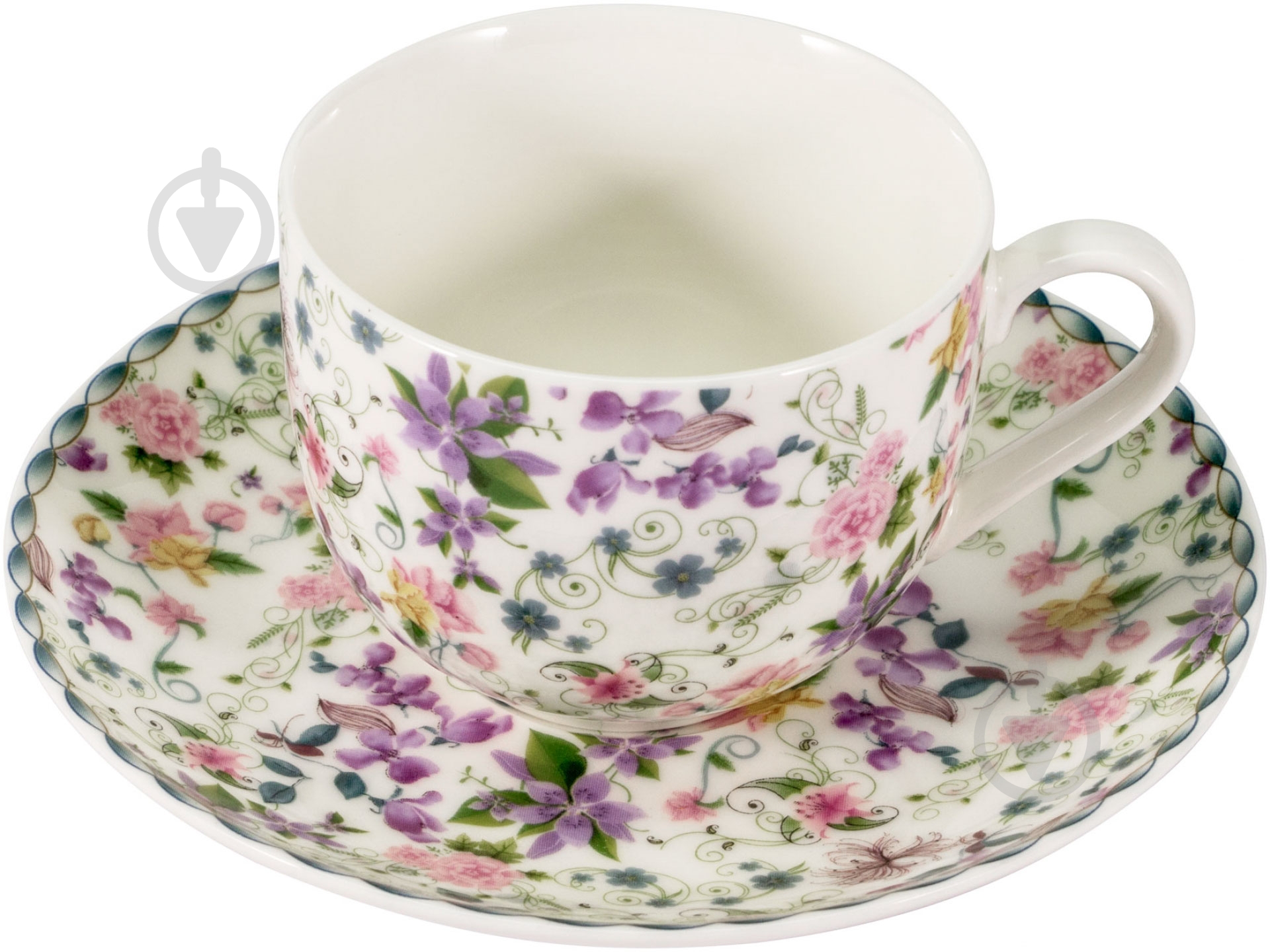 Чашка с блюдцем Krauff Versailles 100 мл 21-244-020 - фото 1