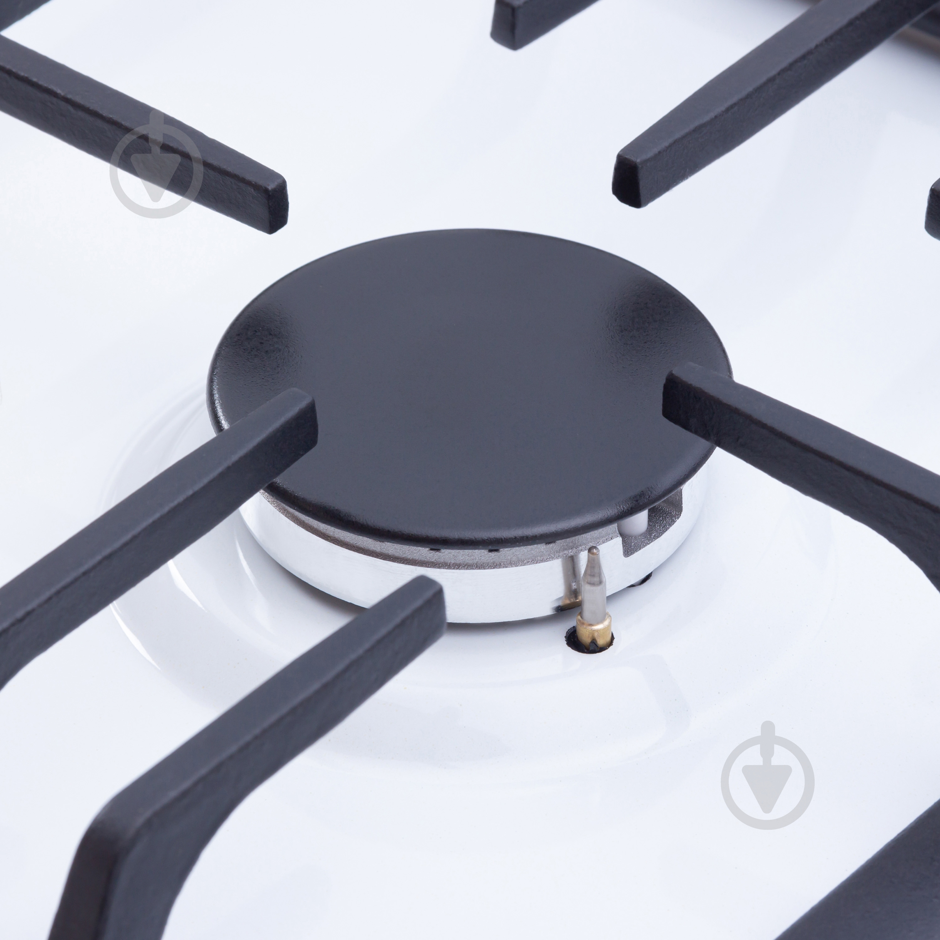 Варочная поверхность газовая Perfelli DIAMOND M69C BIANCO на металле встраиваемая - фото 6 Варочная поверхность газовая Perfelli DIAMOND M69C BIANCO на металле встраиваемая - фото 6