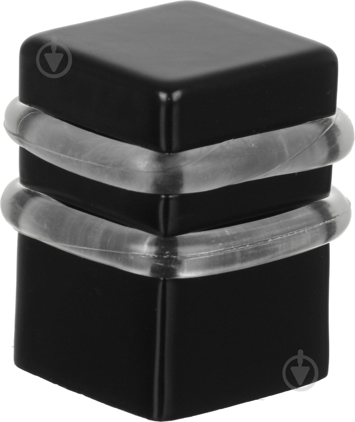 Стопор дверной RDA 1539 черный - фото 1