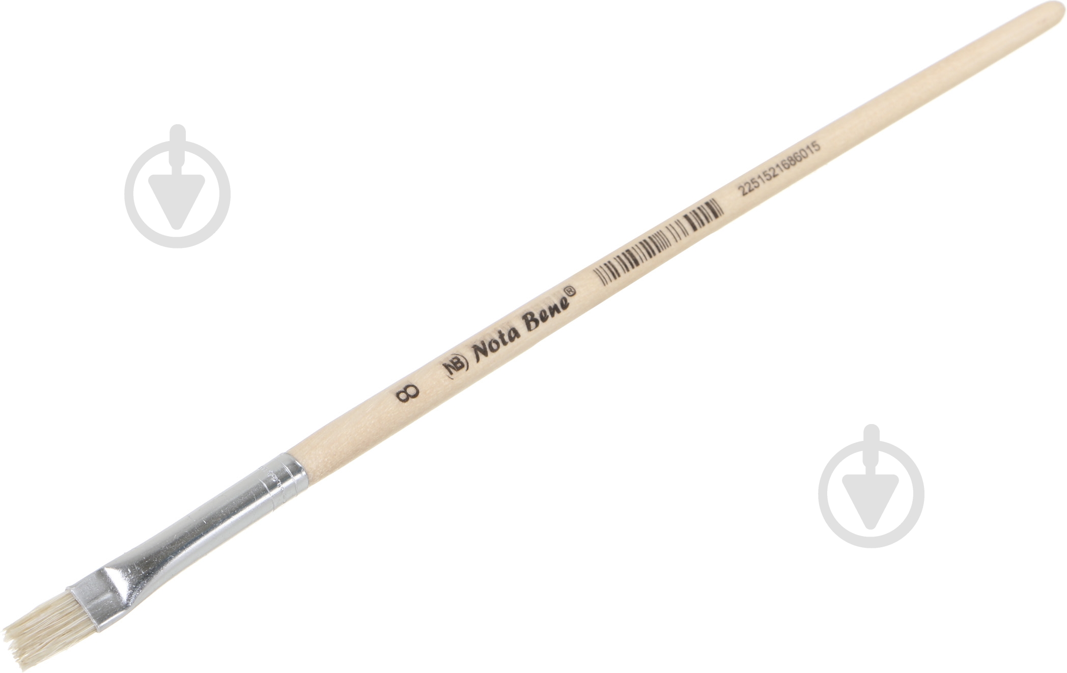 Пензель для малювання № 8 Nota Bene - фото 1 Пензель для малювання № 8 Nota Bene - фото 1