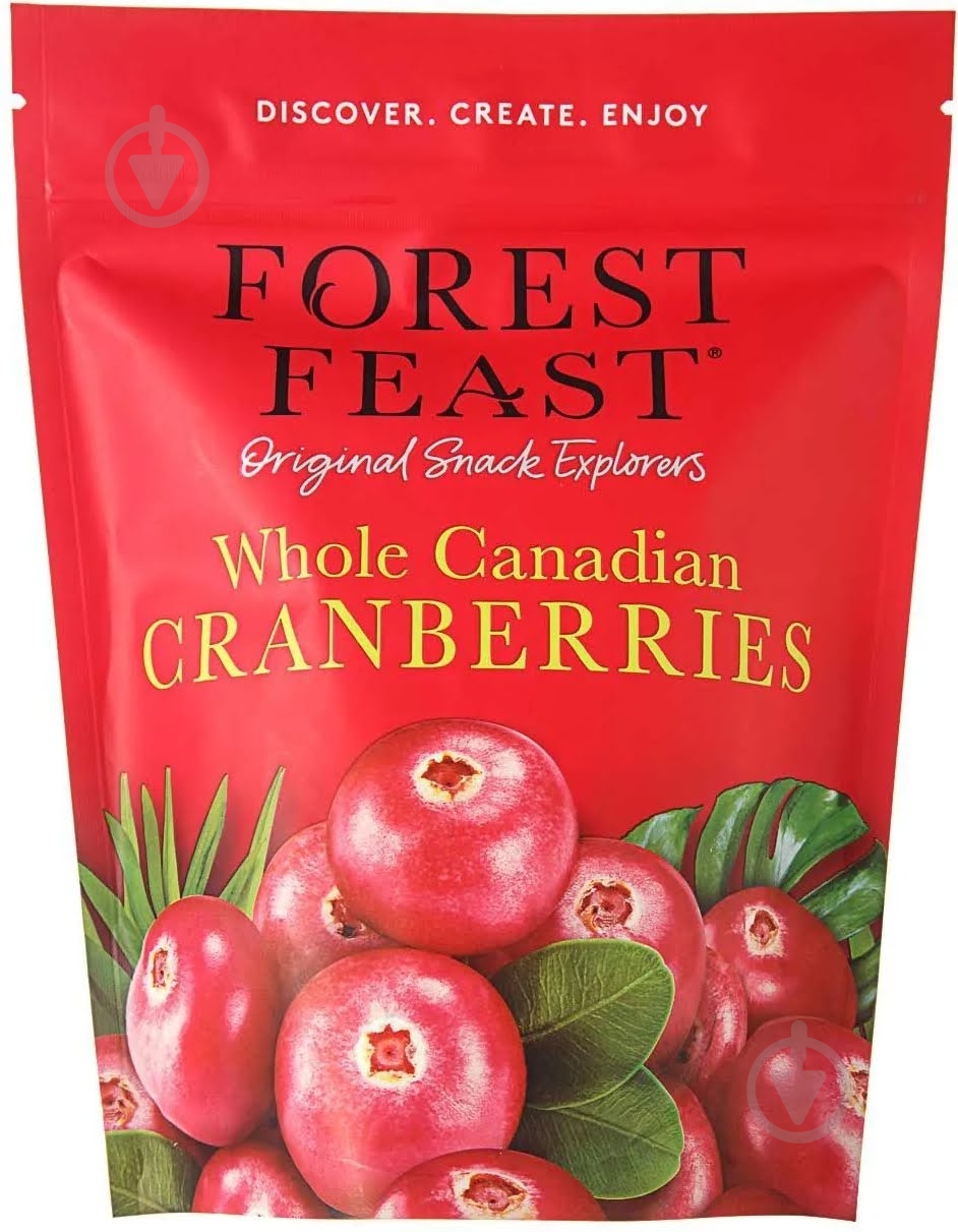 Клюква Forest Feast сушеная целая 170г - фото 1