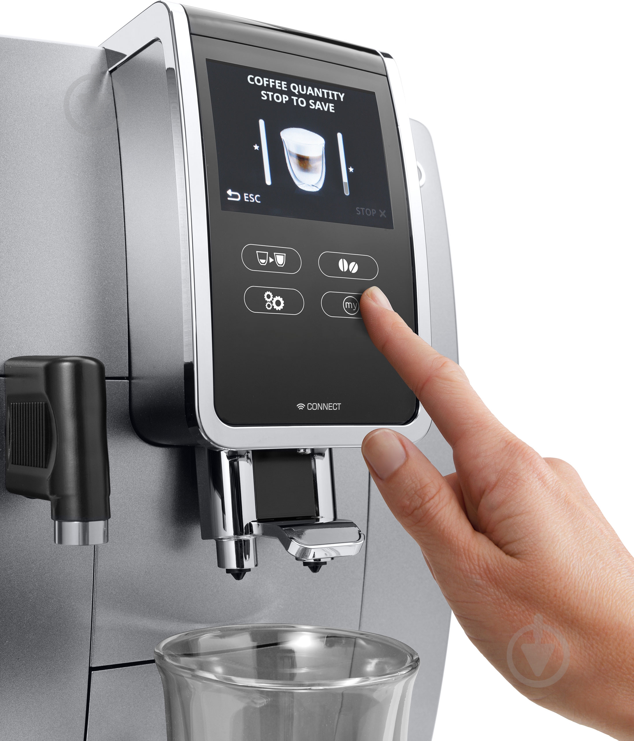 Кофемашина Delonghi ECAM 370.85.SB - фото 5