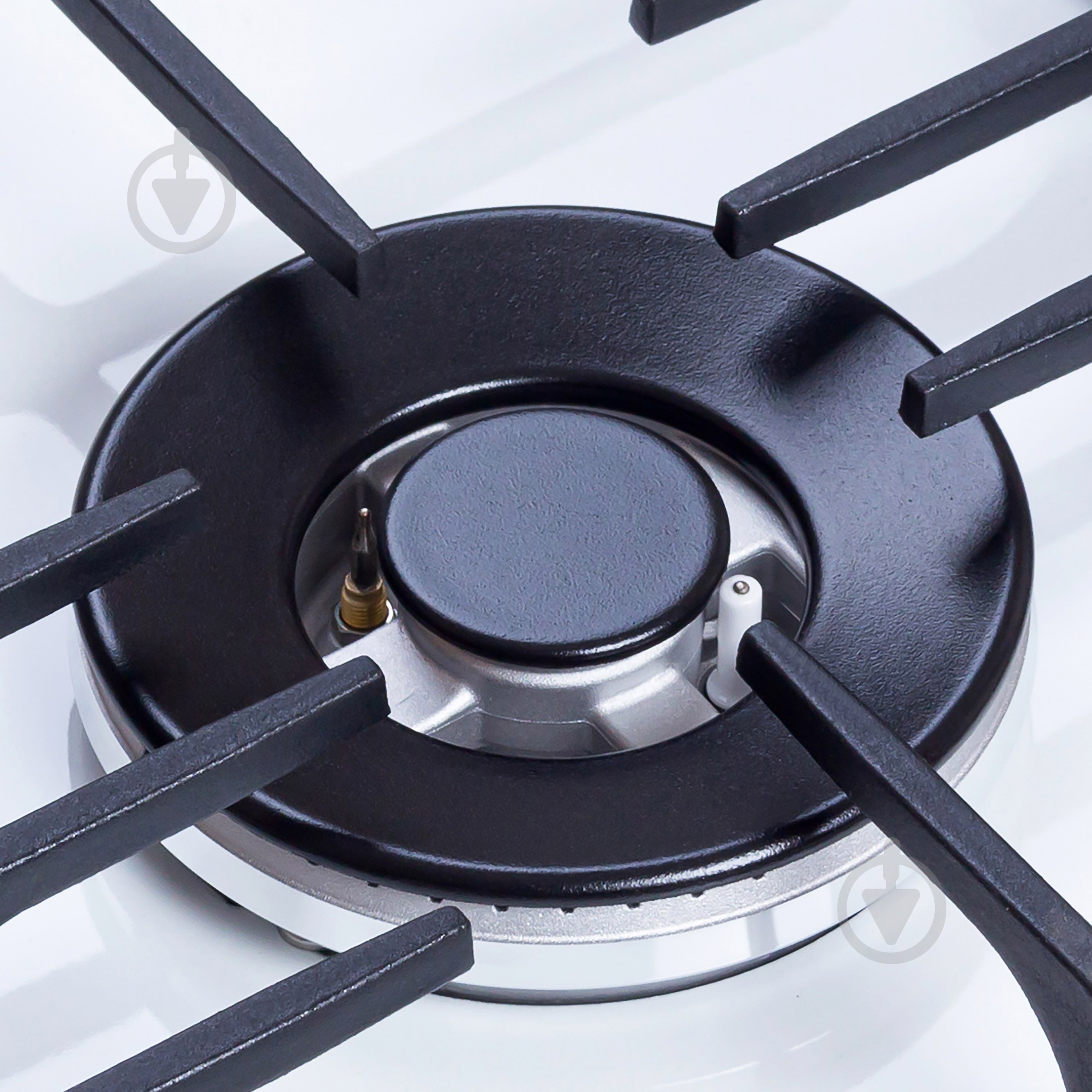 Варочная поверхность газовая Perfelli DIAMOND MW69C BIANCO на металле встраиваемая - фото 6 Варочная поверхность газовая Perfelli DIAMOND MW69C BIANCO на металле встраиваемая - фото 6