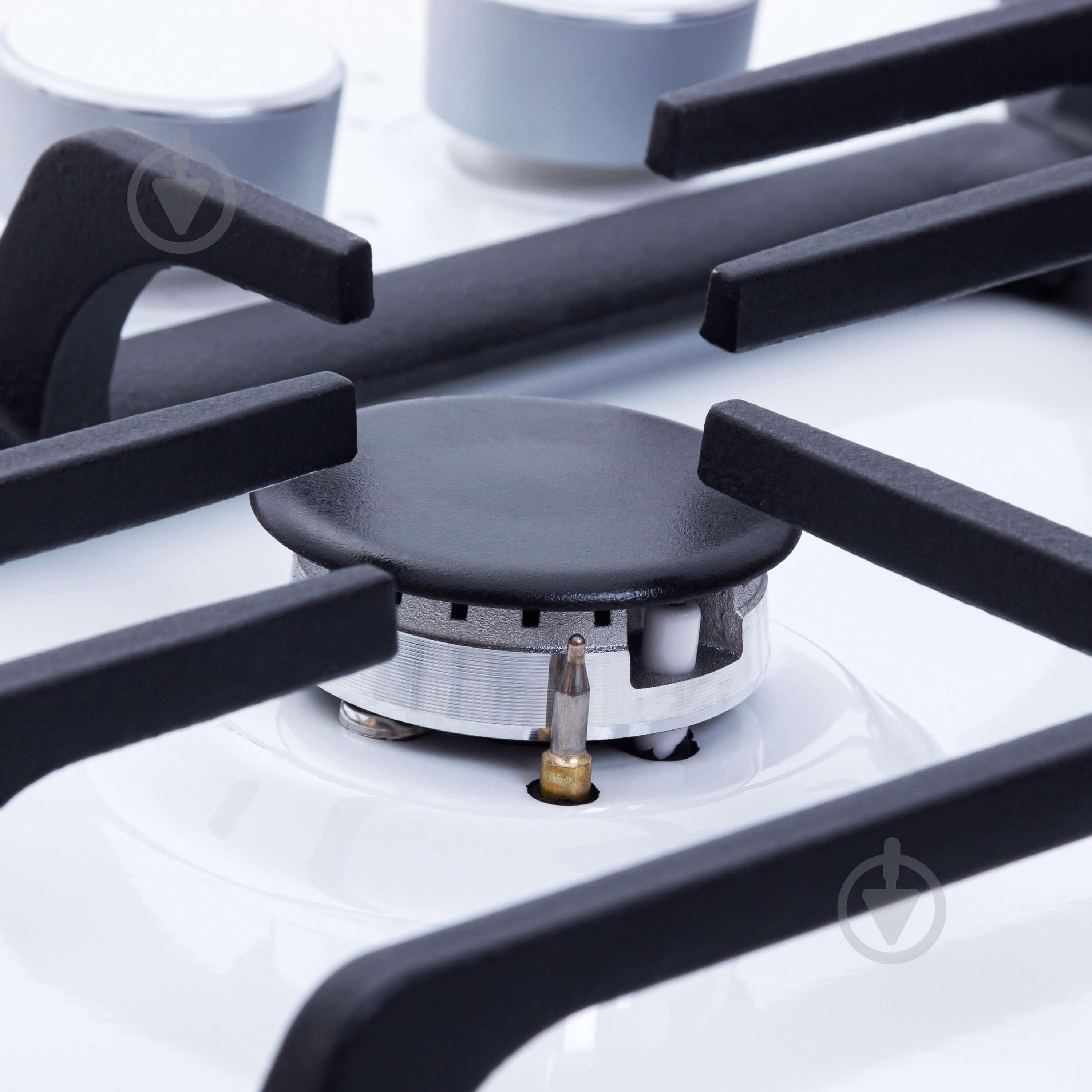 Варочная поверхность газовая Perfelli DIAMOND MW69C BIANCO на металле встраиваемая - фото 7 Варочная поверхность газовая Perfelli DIAMOND MW69C BIANCO на металле встраиваемая - фото 7