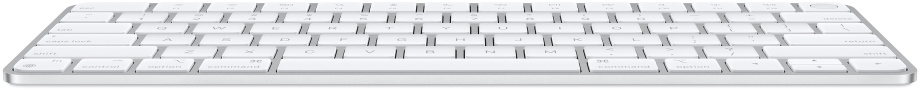 Клавиатура Apple Magic Keyboard with Touch ID for Mac models with Apple silicon - Ukrainian (MK293UA/A) white - фото 2