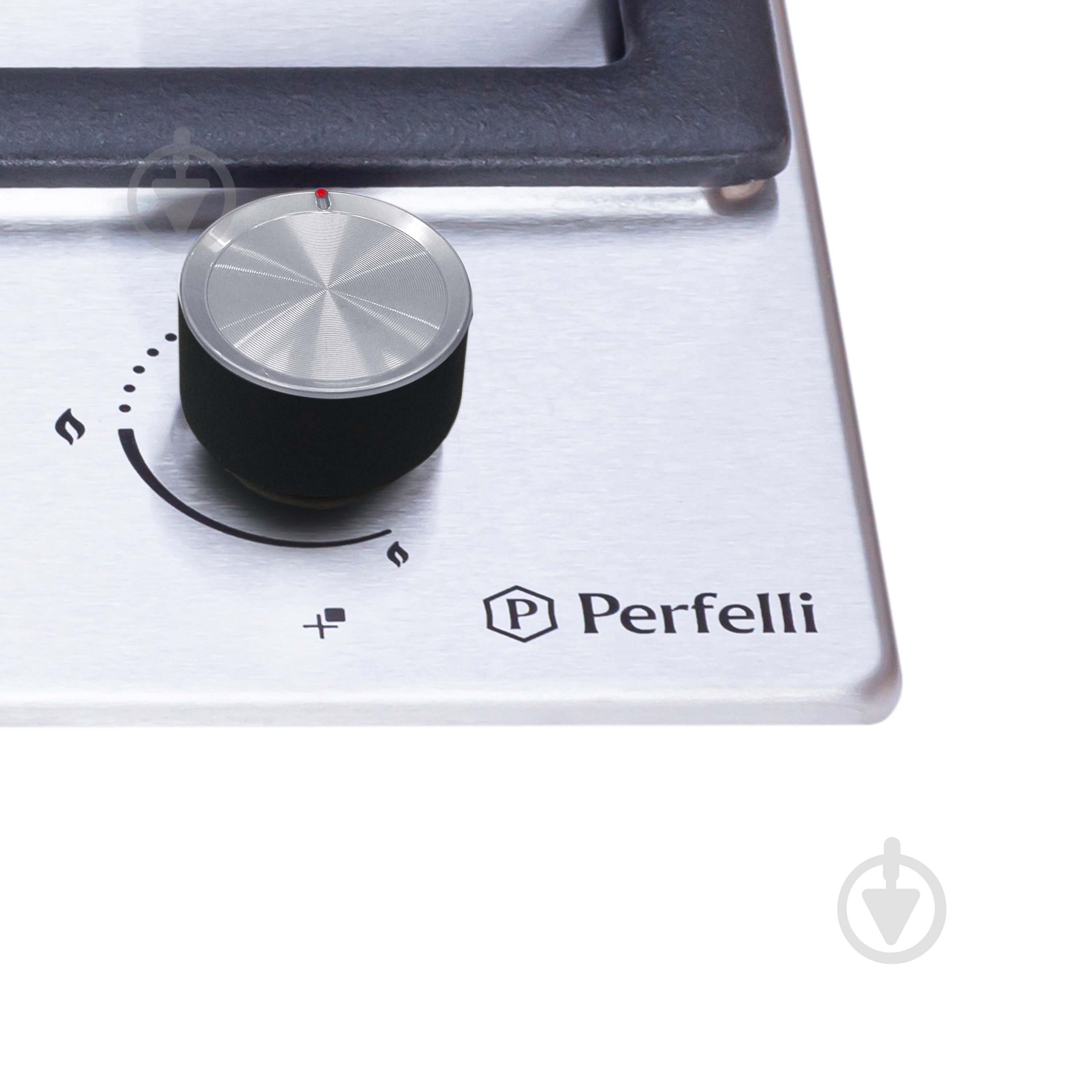 Варильна поверхня газова Perfelli DIAMOND MW69C INOX на металі вбудовувана - фото 4
