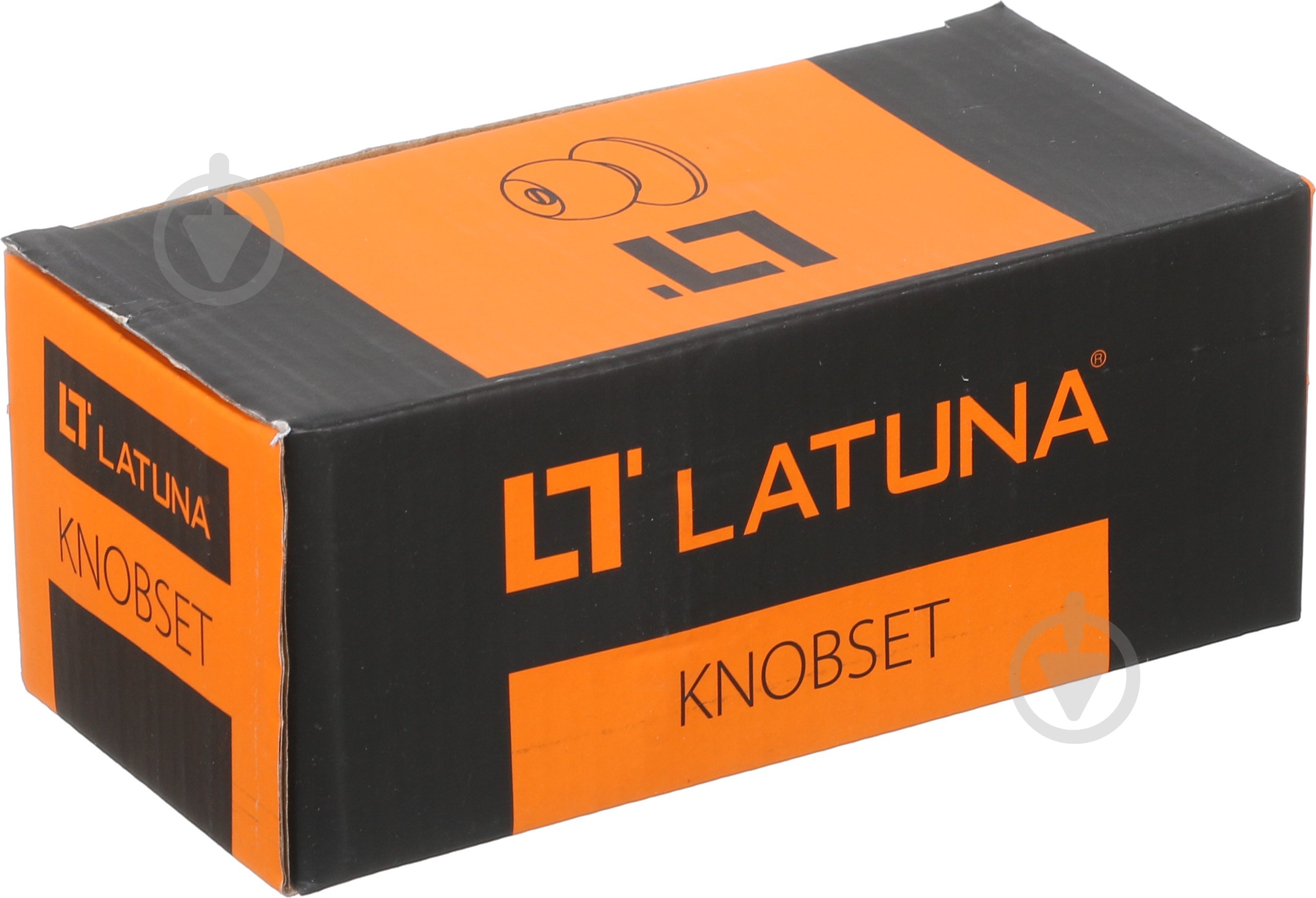 Кнобсет (ручка-защелка) Latuna sn WC матовый никель - фото 3