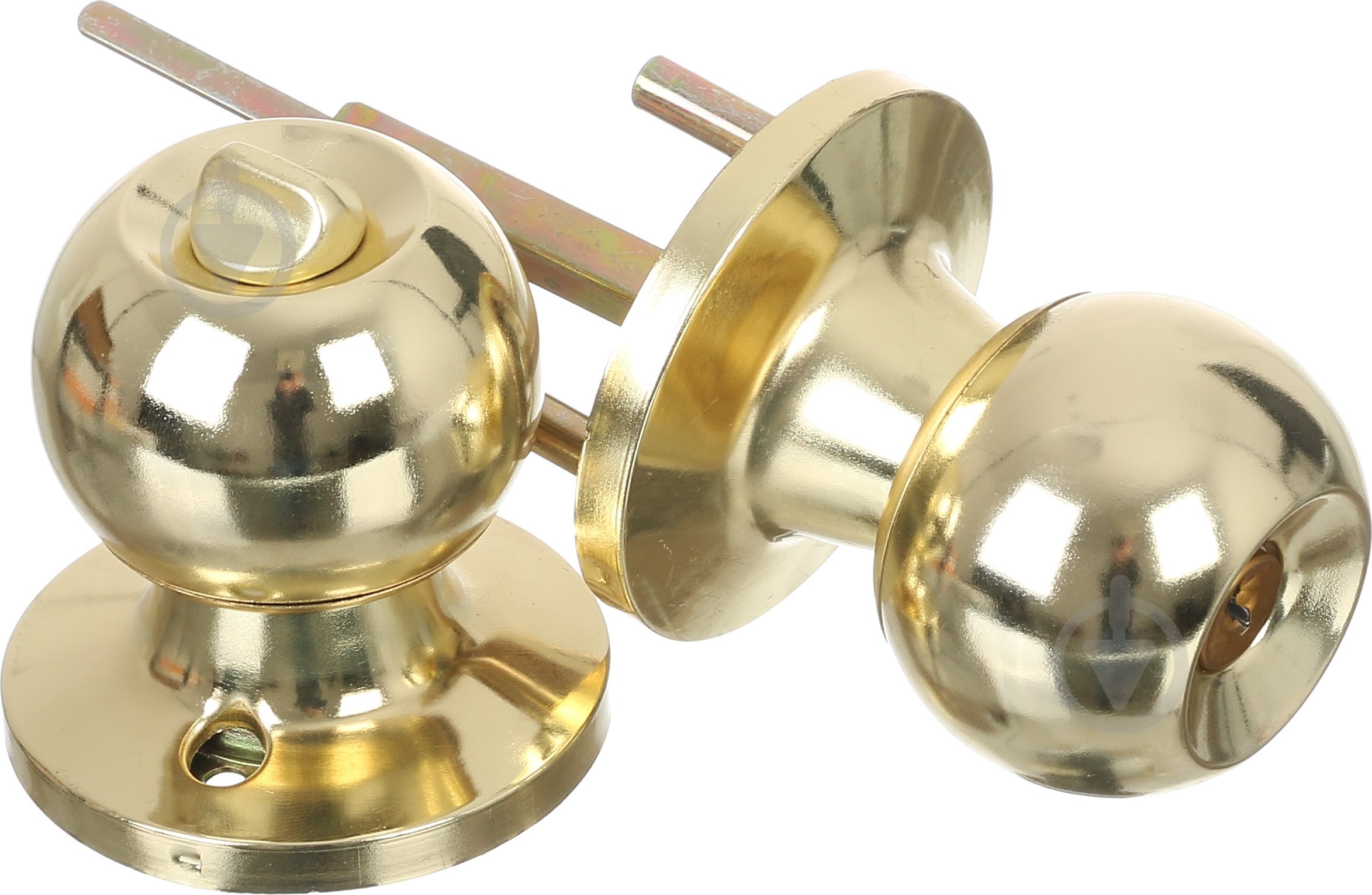 Кнобсет (ручка-засувка) Latuna pb санвузловий латунь - фото 2