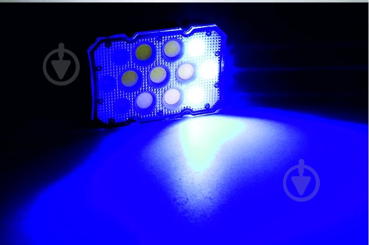 Фонарь прожекторный Quantum Worklight QM-FL2030 Worker 15W COB+LED с функцией Power Bank 400 Lm черный с красным - фото 17