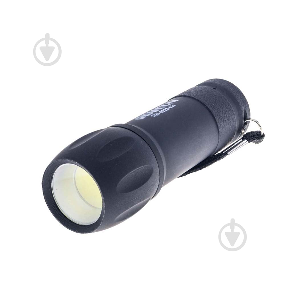 Ліхтарик Quantum QM-FL1046 Smile black 3W COB 100 Lm чорний - фото 2 Ліхтарик Quantum QM-FL1046 Smile black 3W COB 100 Lm чорний - фото 2