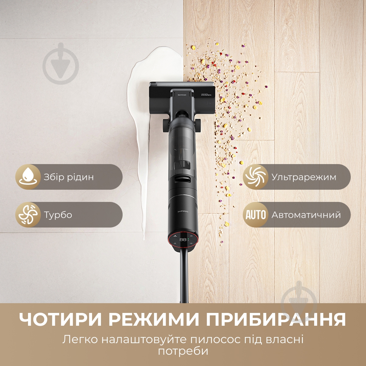 Пылесос моющий DREAME H12S black - фото 2