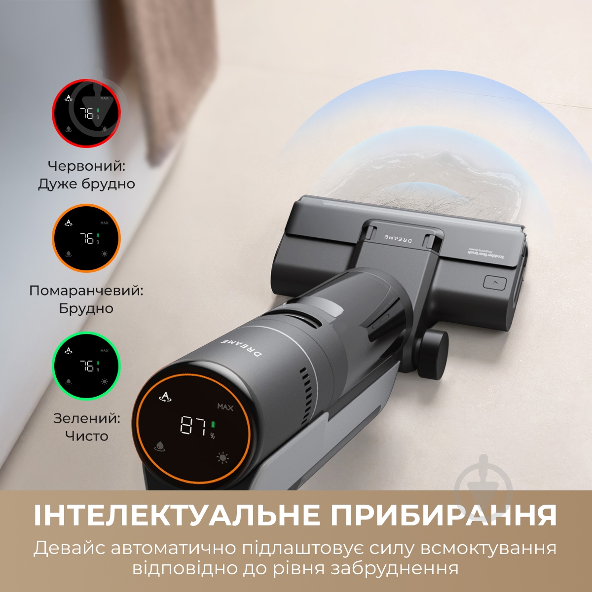 Пылесос моющий DREAME H12S black - фото 3