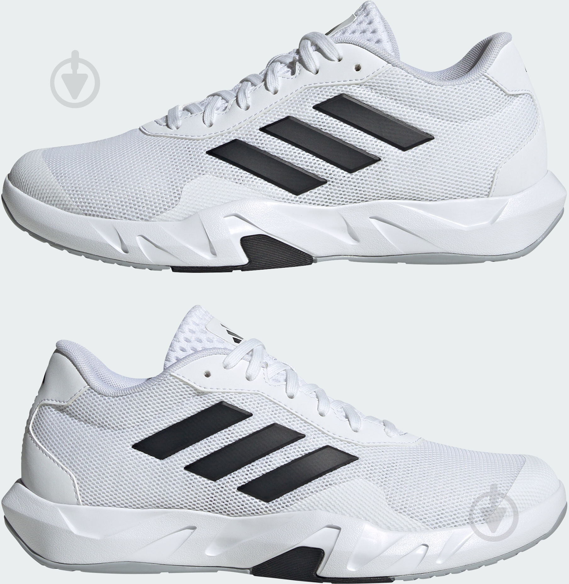 Кроссовки мужские Adidas AMPLIMOVE TRAINER M IF0954 р.40 2/3 белые - фото 5