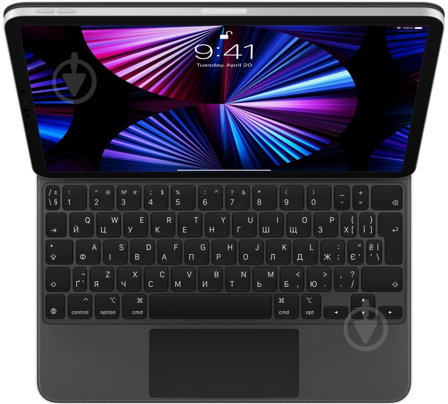 Клавиатура беспроводная Apple Magic Keyboard for Ipad Pro 11-inch (3RD Generarion) and Ipad Air (5TH Generation) (MXQT2UA/A) black - фото 2 Клавиатура беспроводная Apple Magic Keyboard for Ipad Pro 11-inch (3RD Generarion) and Ipad Air (5TH Generation) (MXQT2UA/A) black - фото 2