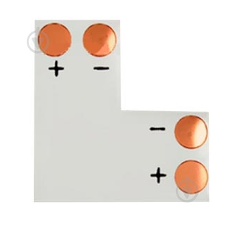 Соединитель угловой Ecolight IP20 8 мм - фото 1
