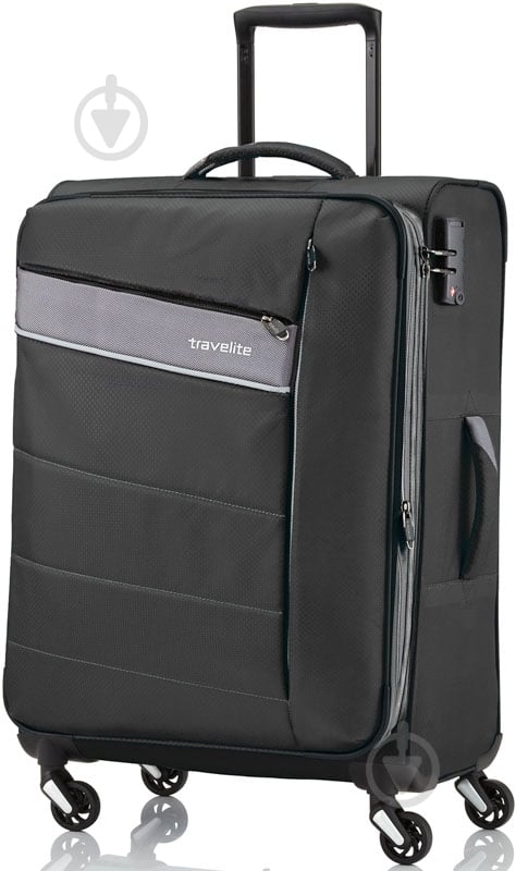 Чемодан Travelite Kite Black 77 л черный 089948 01 - фото 1 Чемодан Travelite Kite Black 77 л черный 089948 01 - фото 1