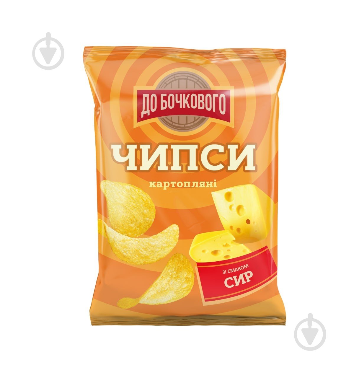 Чипсы ДО БОЧКОВОГО со вкусом Сыр 100г - фото 1