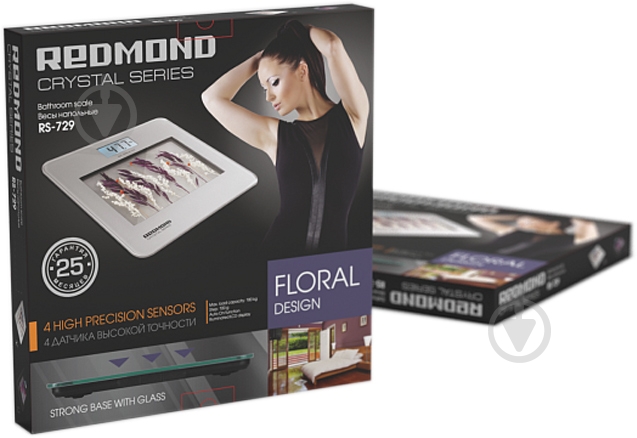 Весы напольные Redmond RS-729 silver - фото 2