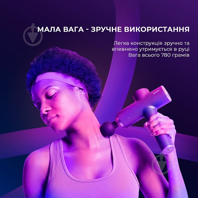 Массажер Yunmai Massage Gun Prime 2 (YMFG-M418) - фото 6