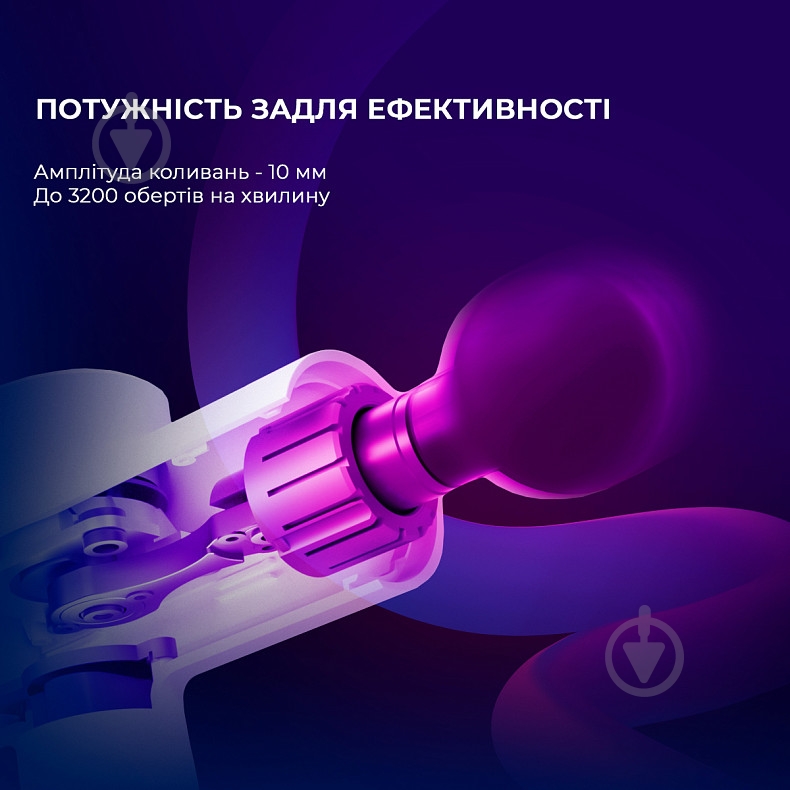 Массажер Yunmai Massage Gun Prime 2 (YMFG-M418) - фото 3