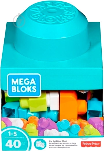 Конструктор Mega Bloks Большой кубик - фото 1 Конструктор Mega Bloks Большой кубик - фото 1