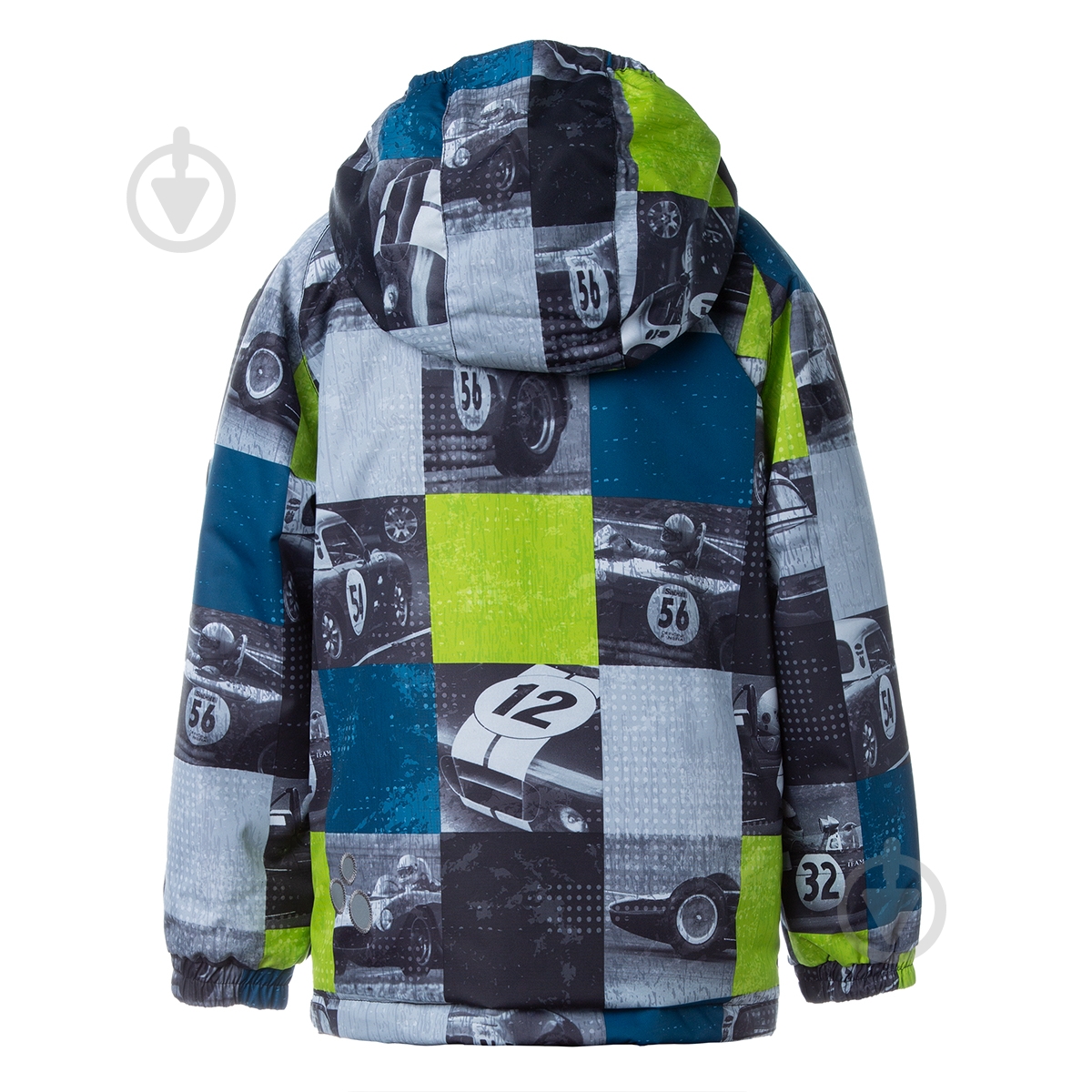 Куртка дитяча для хлопчика HUPPA Alexis р.98 лайм/із принтом 18160010-02147-098 - фото 2