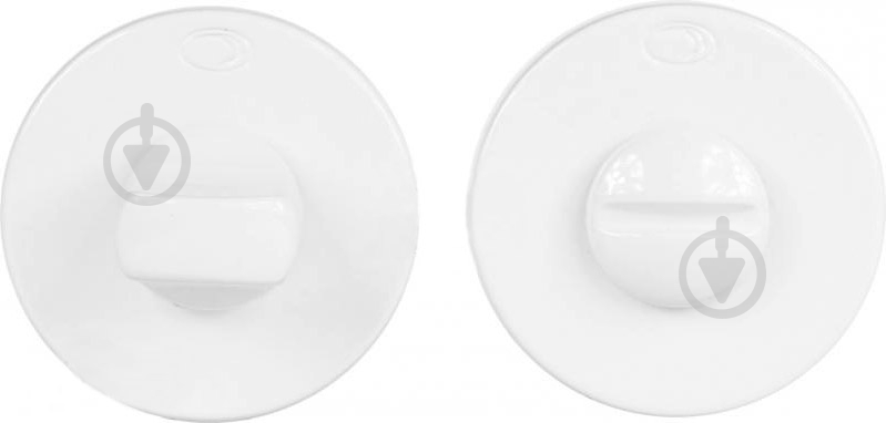 Накладка Convex 2015 фиксатор WC белый - фото 1 Накладка Convex 2015 фиксатор WC белый - фото 1