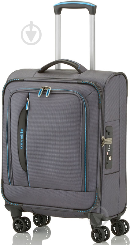 Чемодан Travelite Crosslite 29 л серый 089547 04 - фото 1