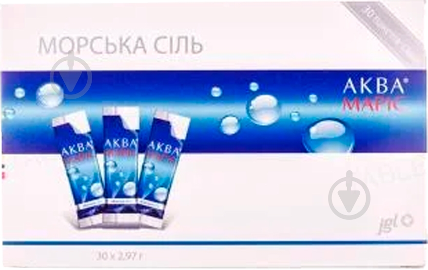 Аква Марис соль морская №30 в пак.-саше саше 30 мл - фото 1
