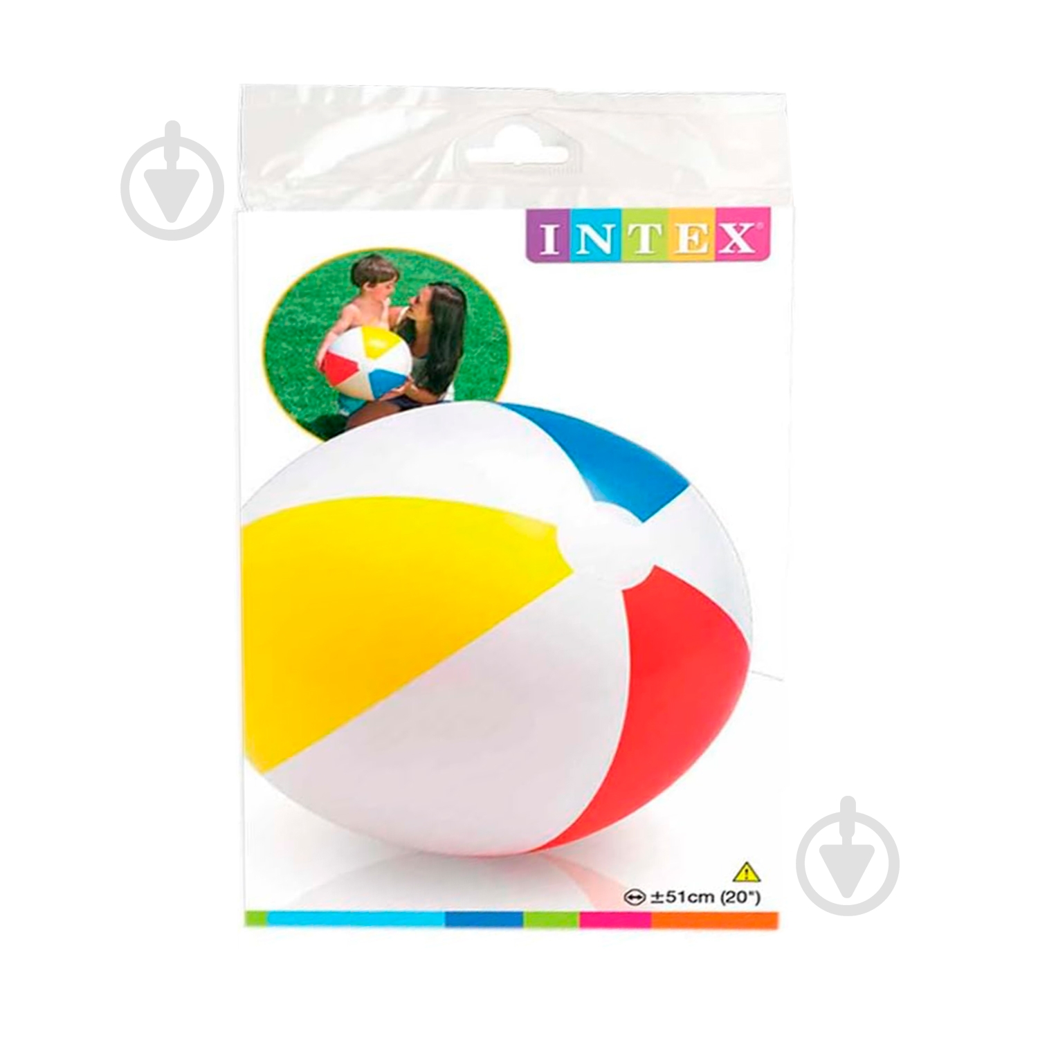 Мяч надувной Intex ø51 59020 - фото 2 Мяч надувной Intex ø51 59020 - фото 2