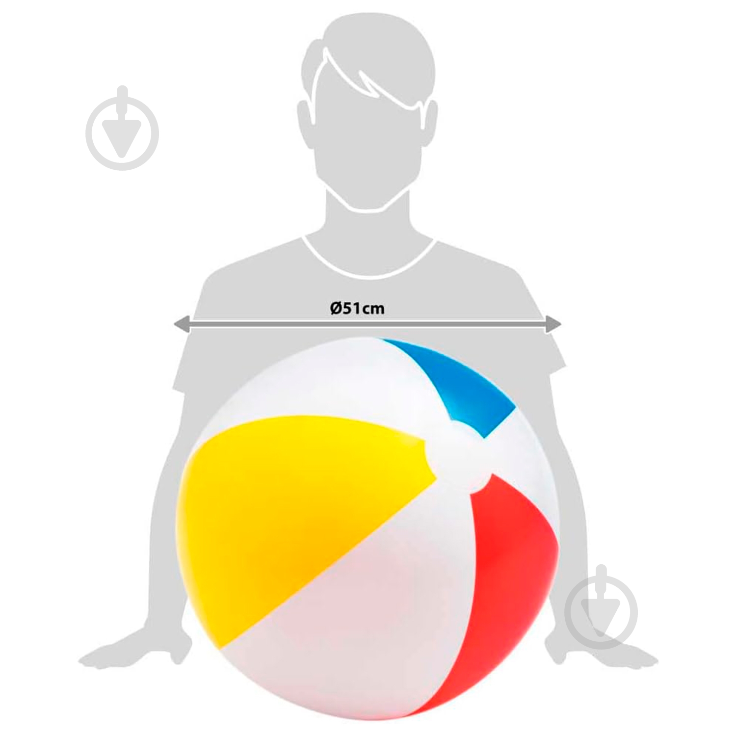 Мяч надувной Intex ø51 59020 - фото 5 Мяч надувной Intex ø51 59020 - фото 5