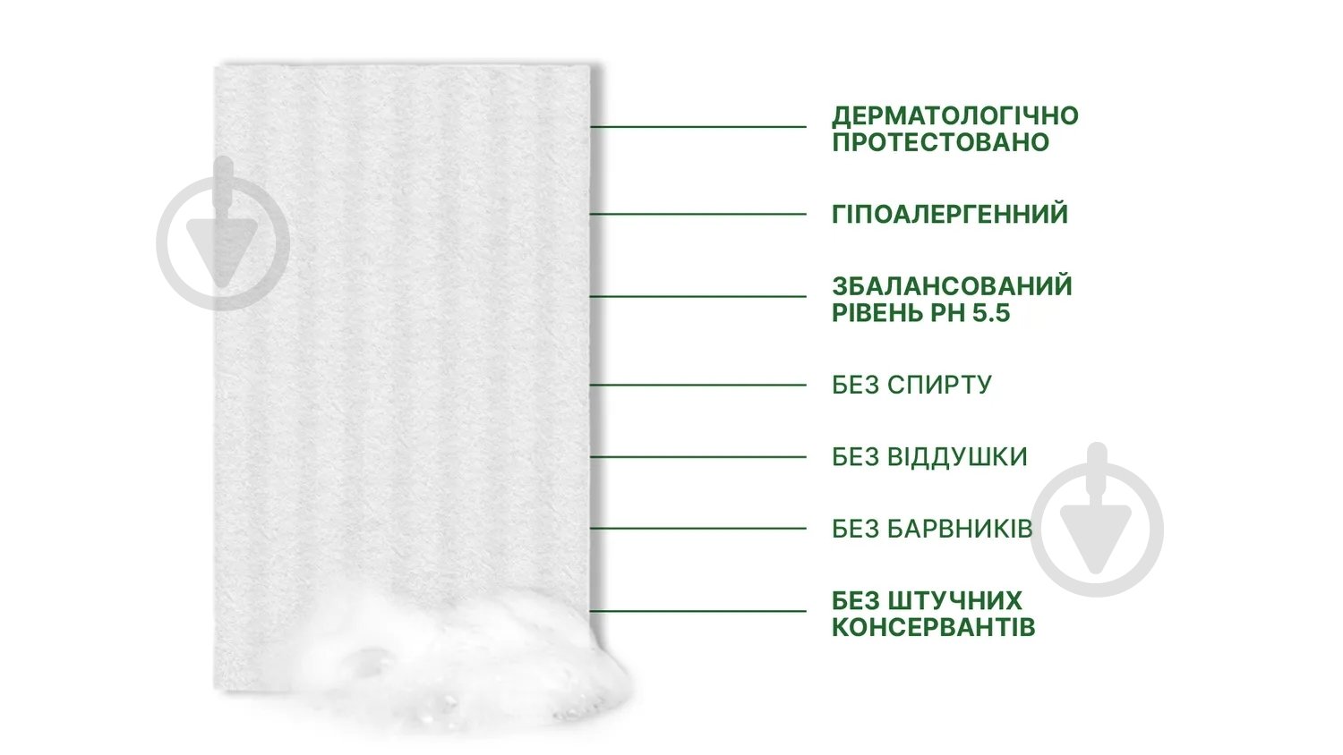 Душ сухой Estem одноразовый "Comfort" (губка, полотенце) - фото 5