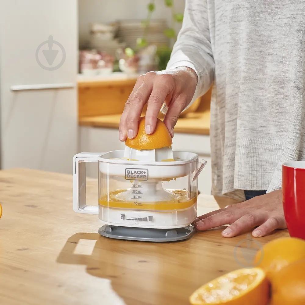 Соковыжималка для цитрусовых Black+Decker BXCJ25E - фото 8