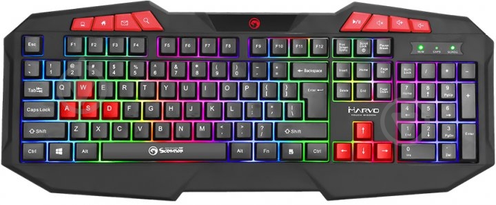 Клавиатура Marvo black (K602) - фото 1 Клавиатура Marvo black (K602) - фото 1