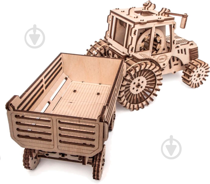 3D-конструктор МІКО Трактор с прицепом - фото 2