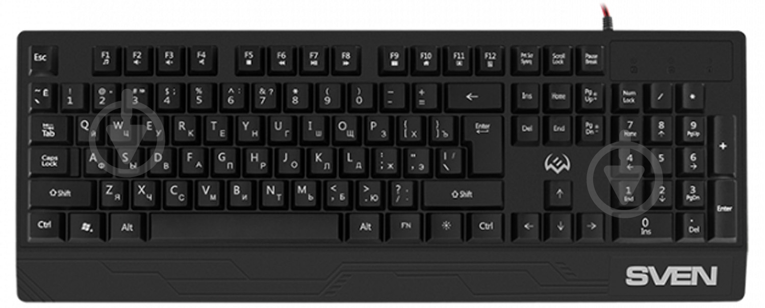 Клавиатура Sven black (KB-G8300) - фото 2