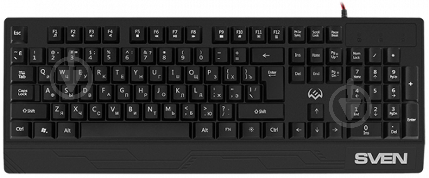 Клавиатура Sven black (KB-G8300) - фото 3
