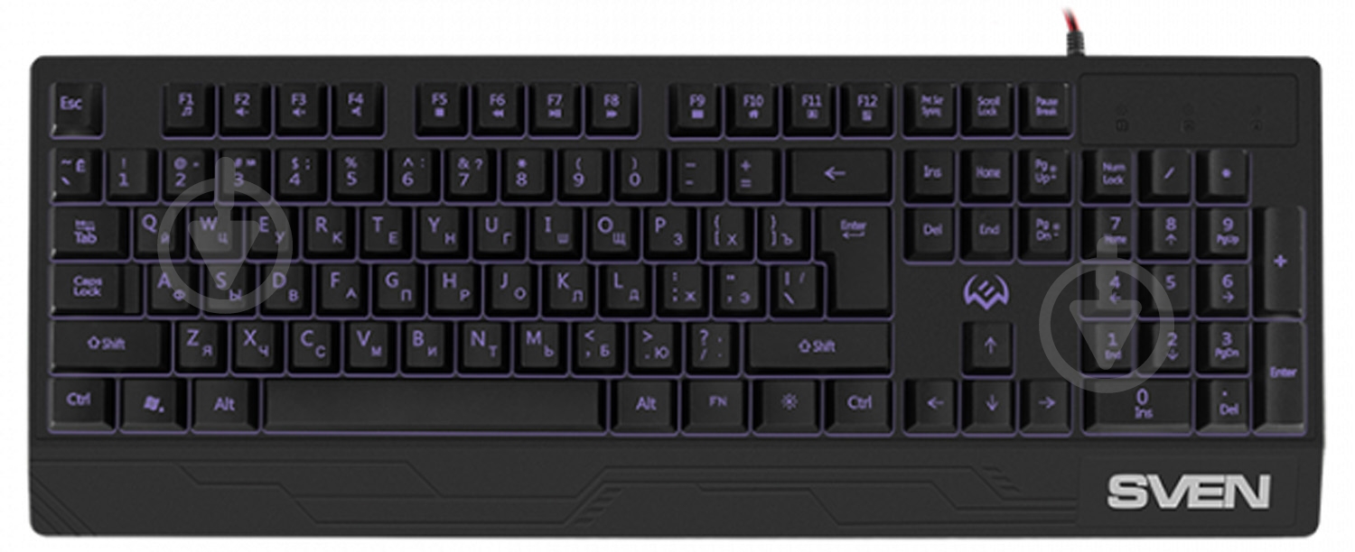 Клавиатура Sven black (KB-G8300) - фото 4