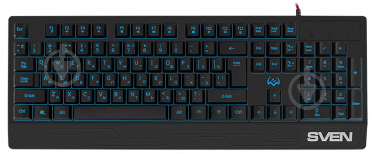 Клавиатура Sven black (KB-G8300) - фото 1