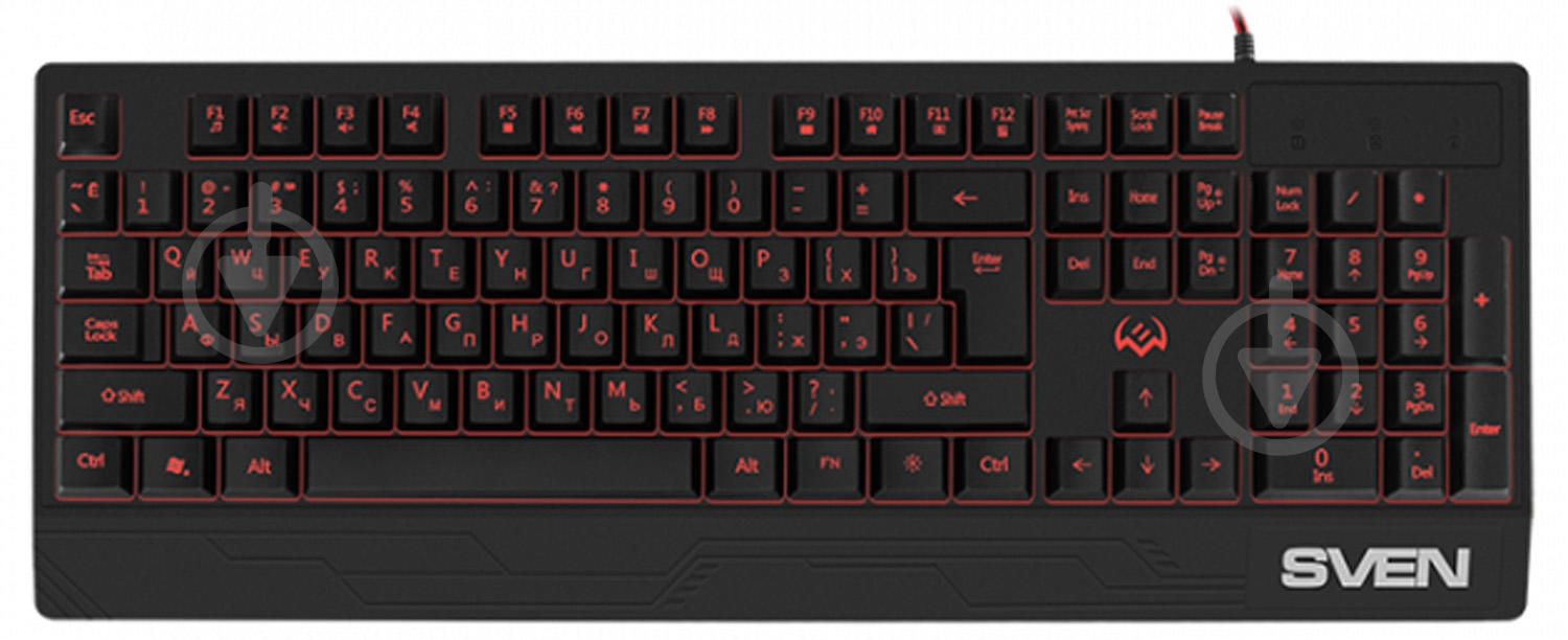 Клавиатура Sven black (KB-G8300) - фото 5