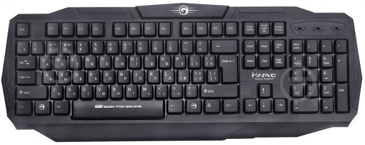 Клавиатура Marvo black (K601 Multi-LED USB) - фото 3 Клавиатура Marvo black (K601 Multi-LED USB) - фото 3