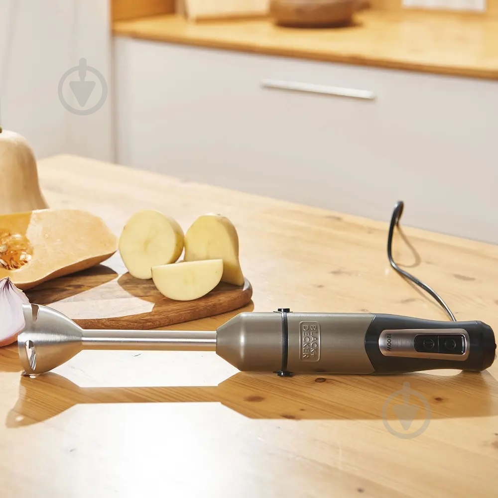 Блендер ручний Black+Decker BXHB1200E - фото 3