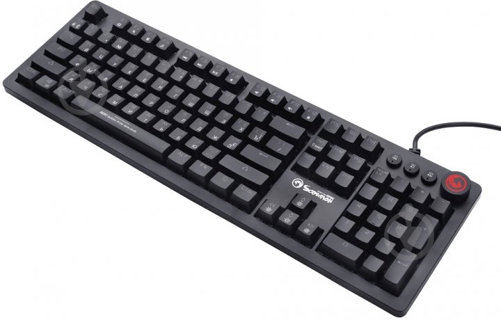 Клавиатура Marvo black (KG917 Multi-LED Mechanical Blue Switch) - фото 3