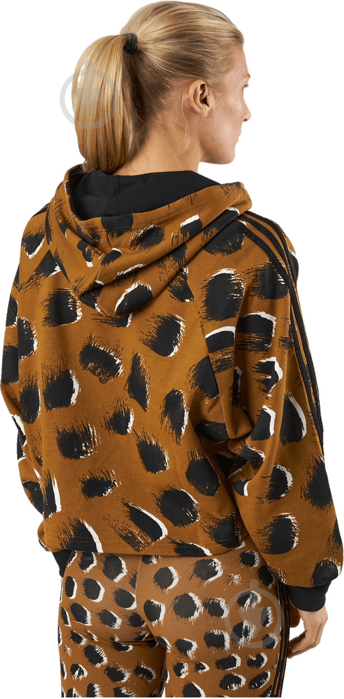 Джемпер Adidas Essentials IC8686 р.XS коричневый - фото 4 Джемпер Adidas Essentials IC8686 р.XS коричневый - фото 4