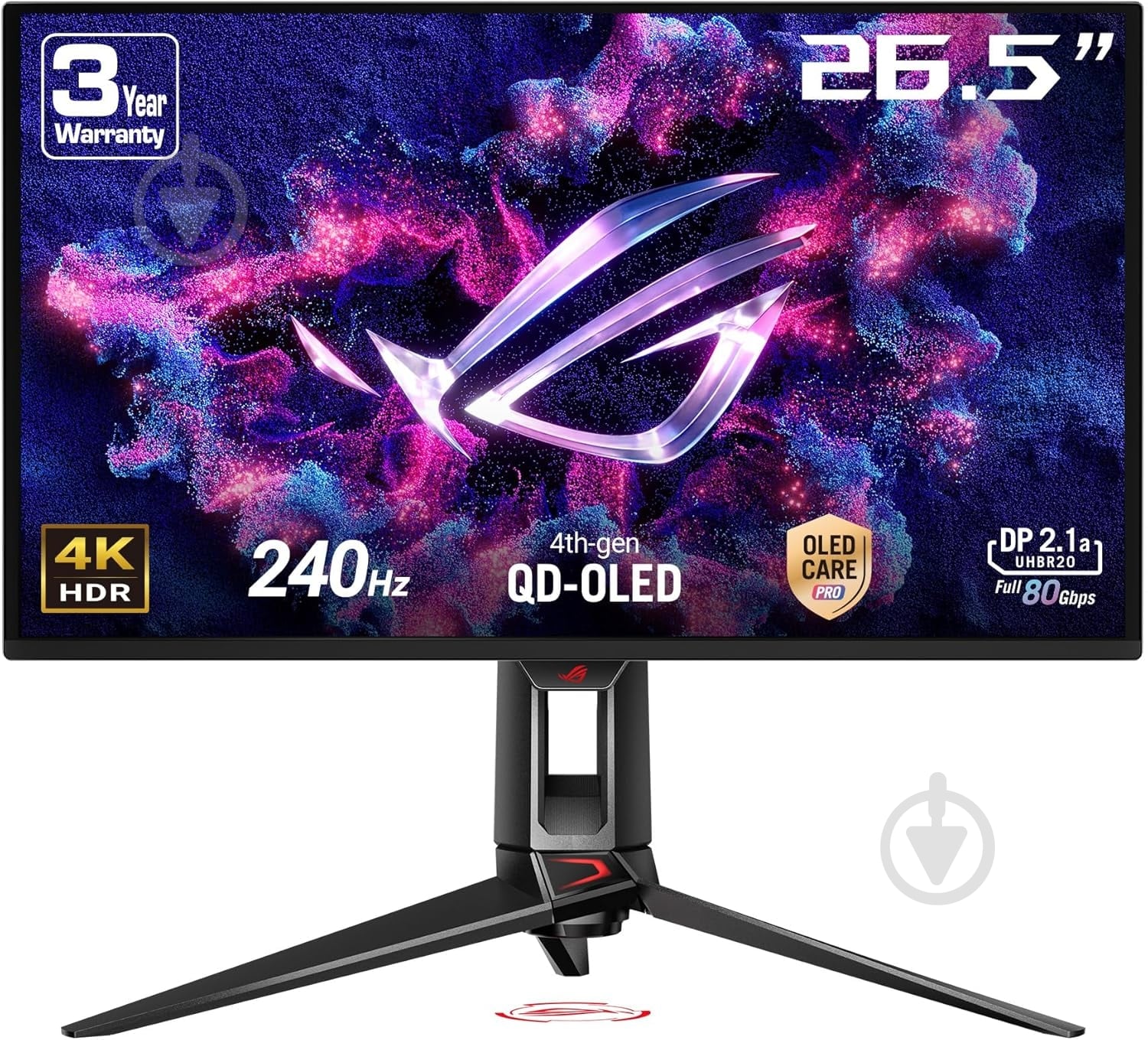 Монитор Asus ROG Swift OLED PG27UCDM 26,5" (90LM0B30-B01971) - фото 1