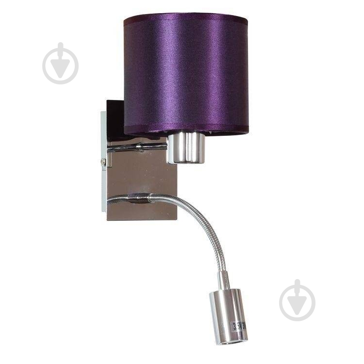 Бра Candellux SYLWANA 2x40 Вт E14 хром 21-29348 - фото 1
