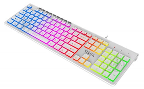 Клавиатура Vinga (KB-460 White) white - фото 3