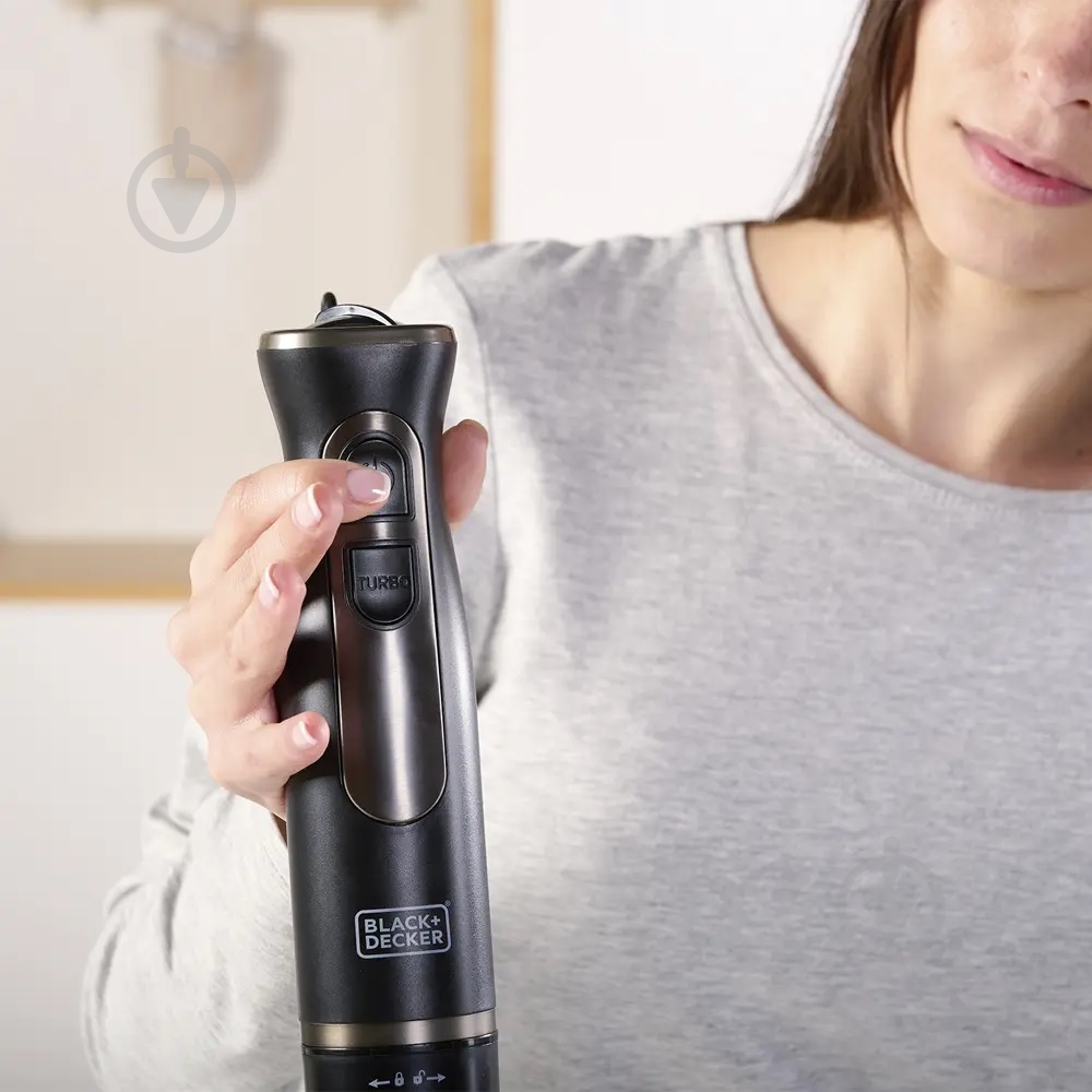 Блендер ручний Black+Decker BXHB800E - фото 8