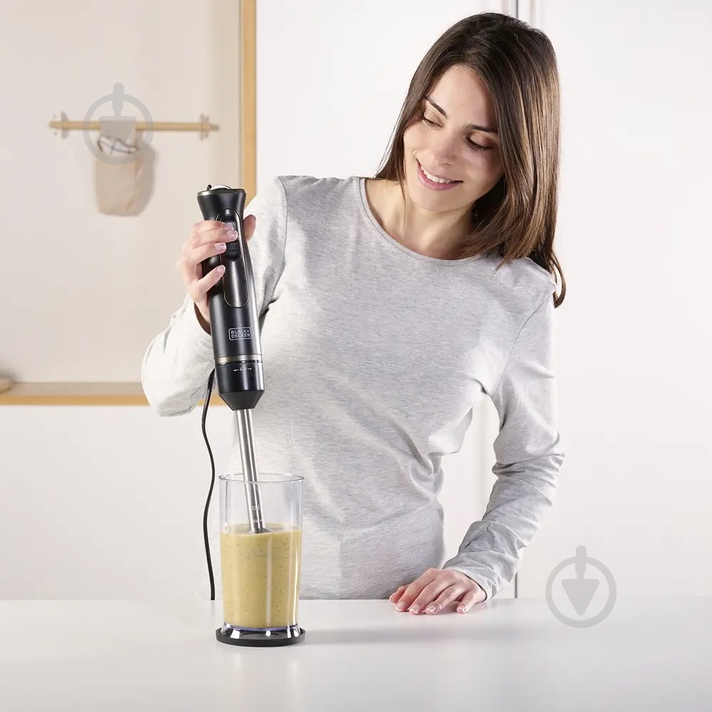Блендер ручний Black+Decker BXHB800E - фото 6