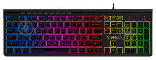 Клавиатура Vinga (KB-460 Black) black - фото 1